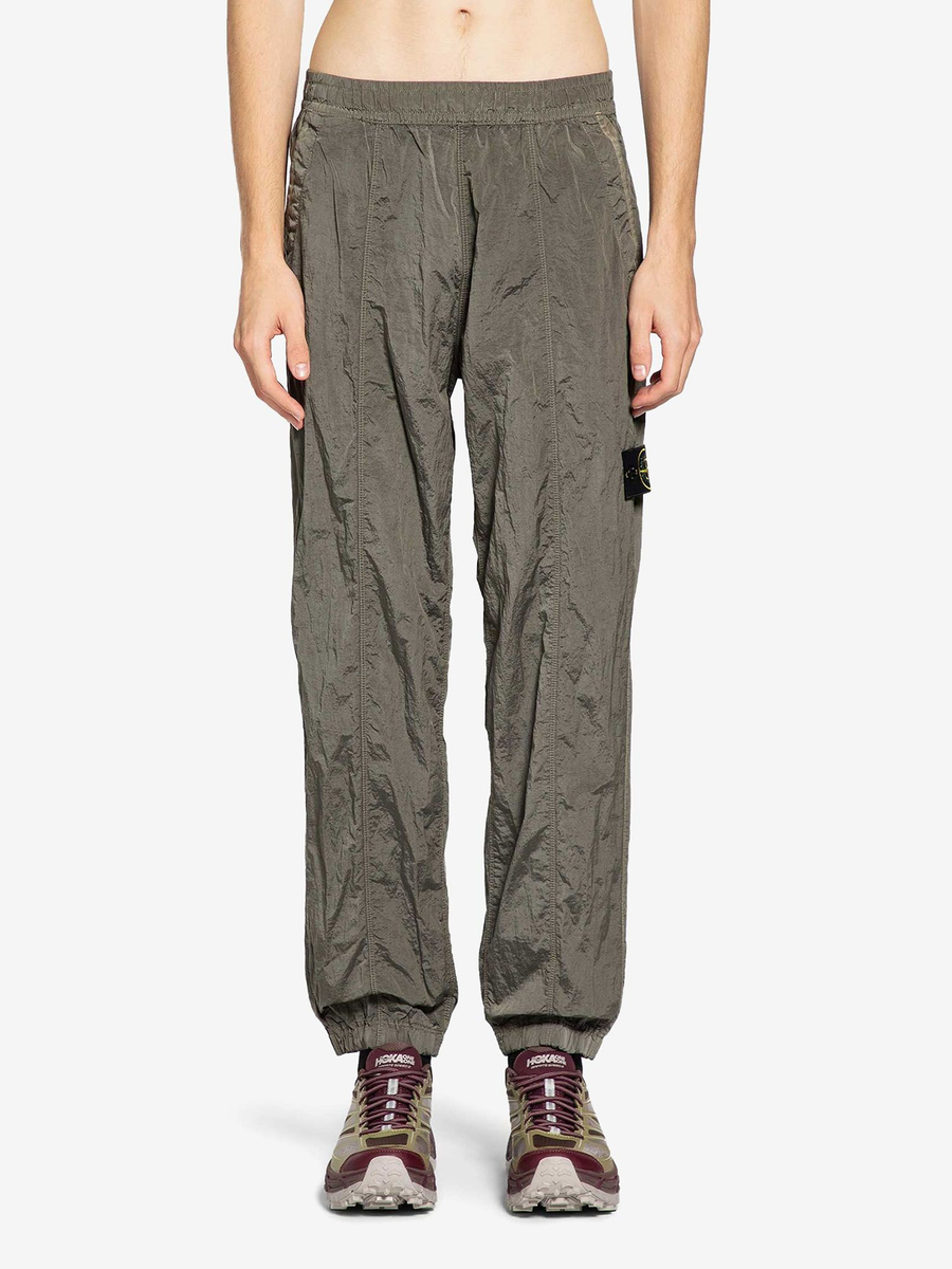 STONE ISLAND — Штаны Patch Jogger Trousers Green