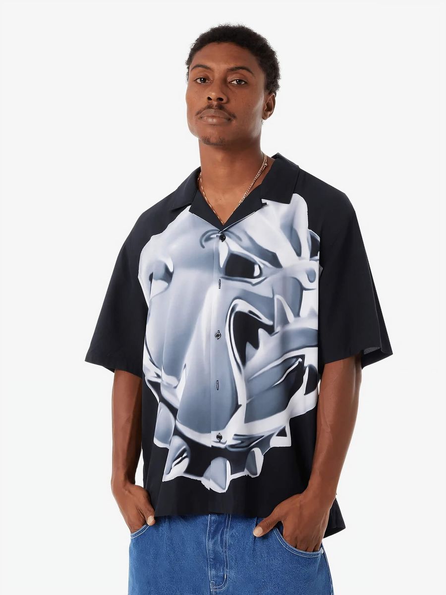 HUF — Рубашка Big Dawg Resort Black