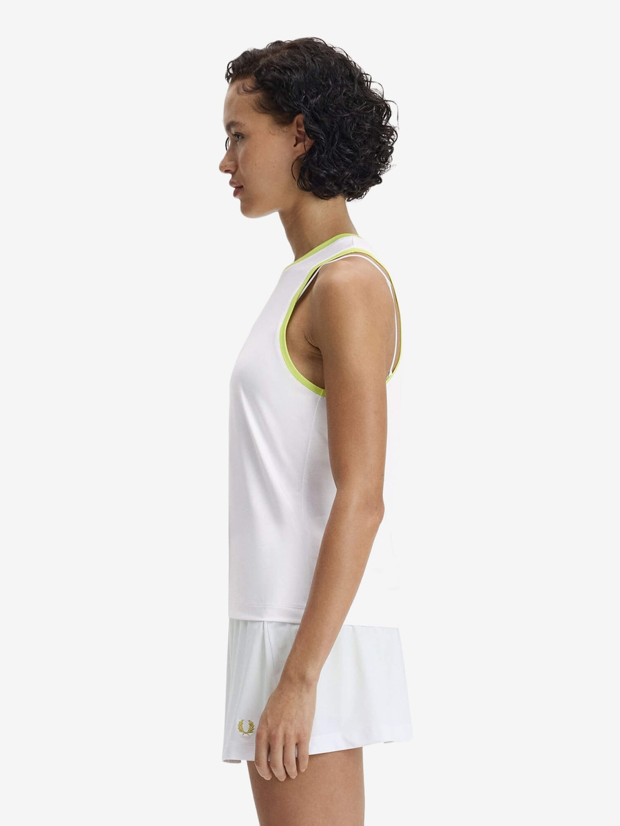 FRED PERRY — Майка Tennis Vest White