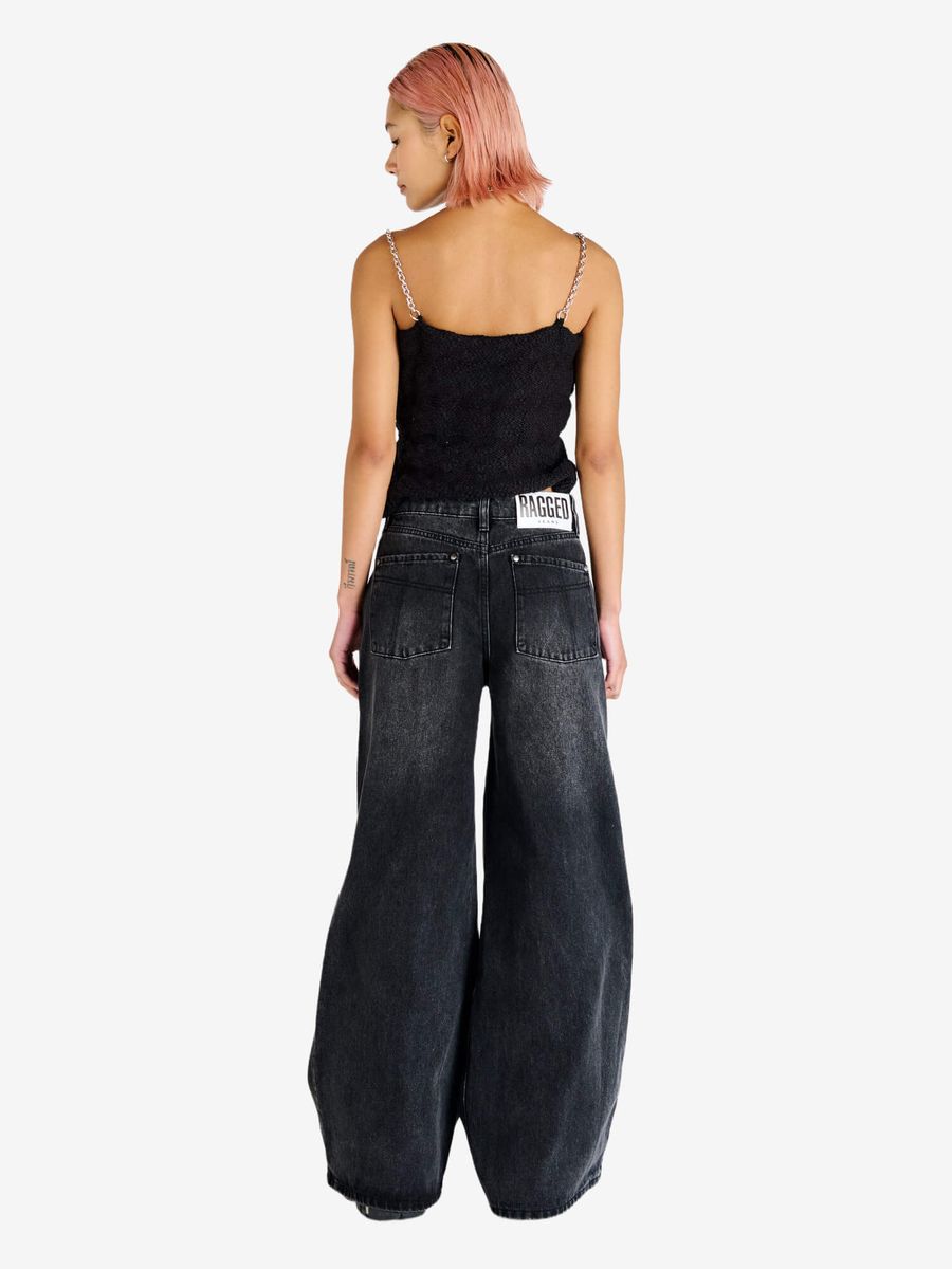 THE RAGGED PRIEST — Feral Zip Flares Charcoal