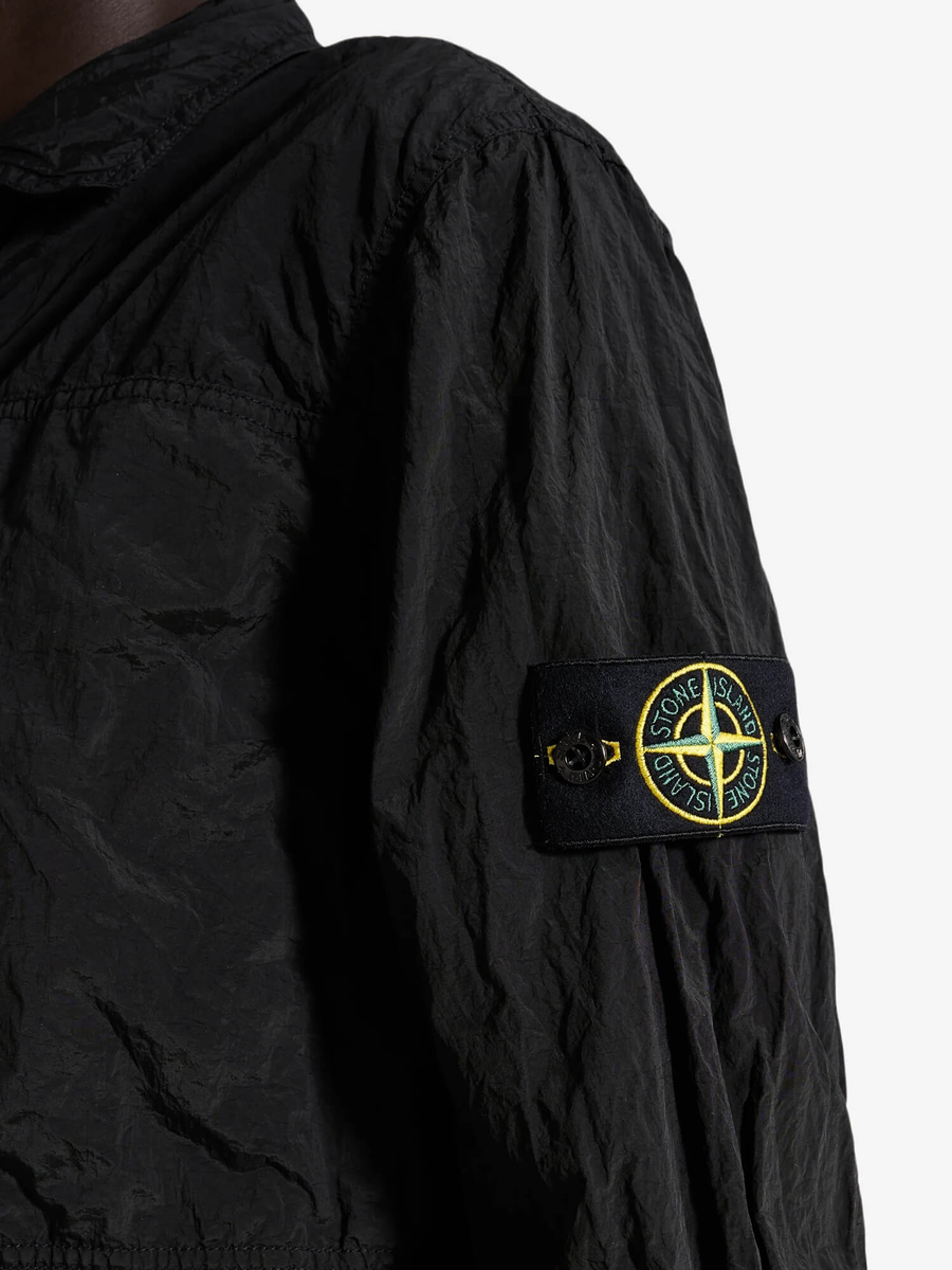 STONE ISLAND — Овершот Nylon Metal ECONYL Jacket Black