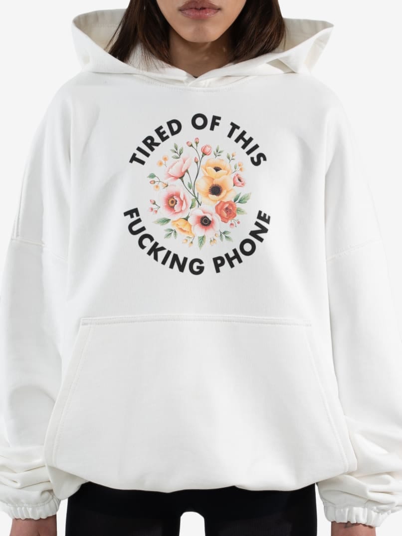 ZNY — Худи Tired ss25 White