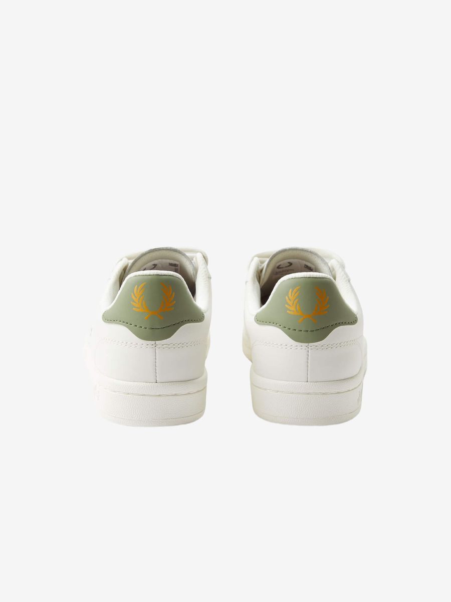 FRED PERRY — Обувь B721 Leather Light Ecru