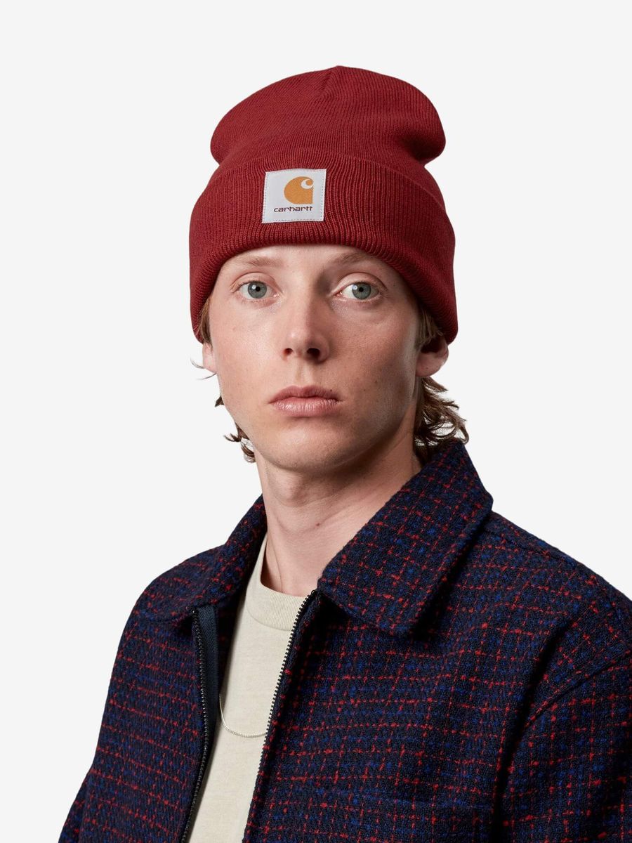 CARHARTT WIP — Шапка Short Watch Scarlet