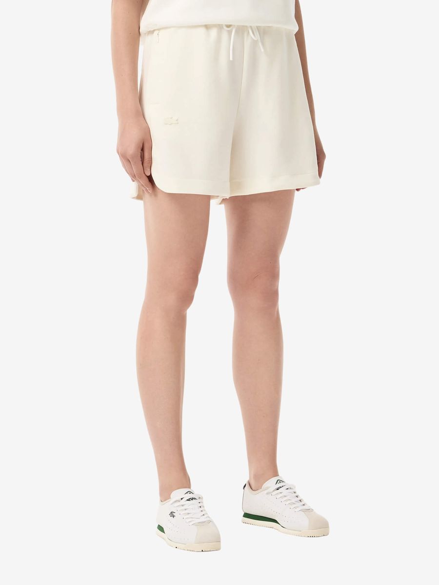 LACOSTE — Шорты W Relaxed Fit Short White