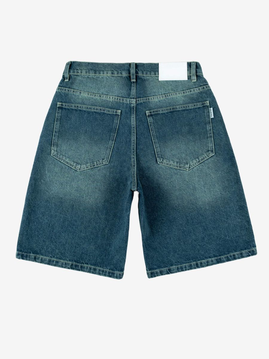 SAILOR PAUL — Шорты Baggy Denim Синий/Зеленый