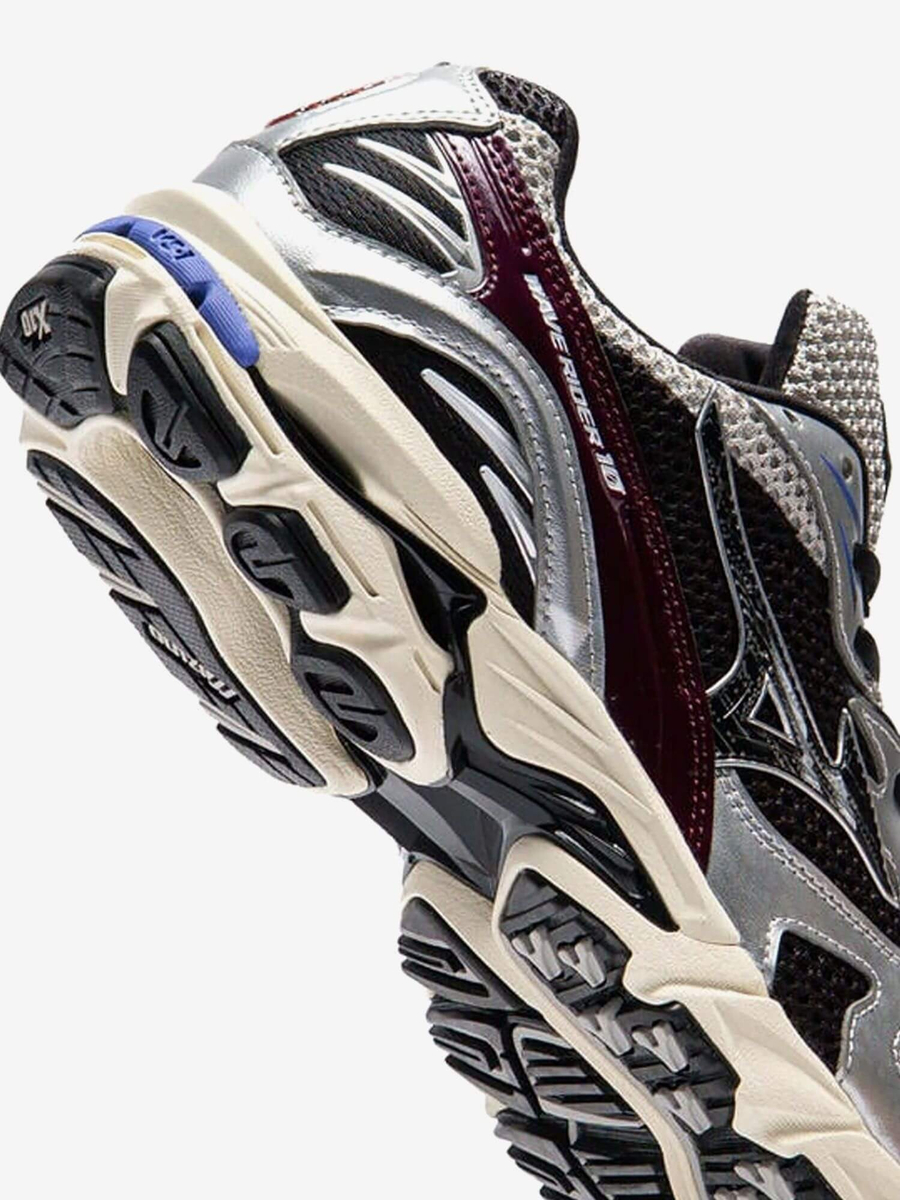 MIZUNO — Кроссовки Wave Rider 10 Harbor Mist/Black Fig
