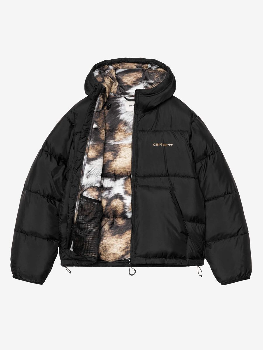 CARHARTT WIP — Куртка W' Toronto Jacket Black/Wild Dog Print