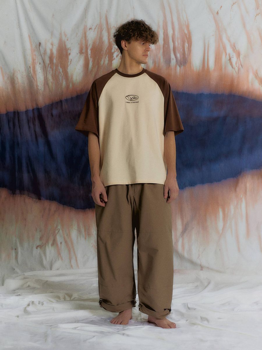 CALLED A GARMENT — Футболка Kaybug Крем/Арабика