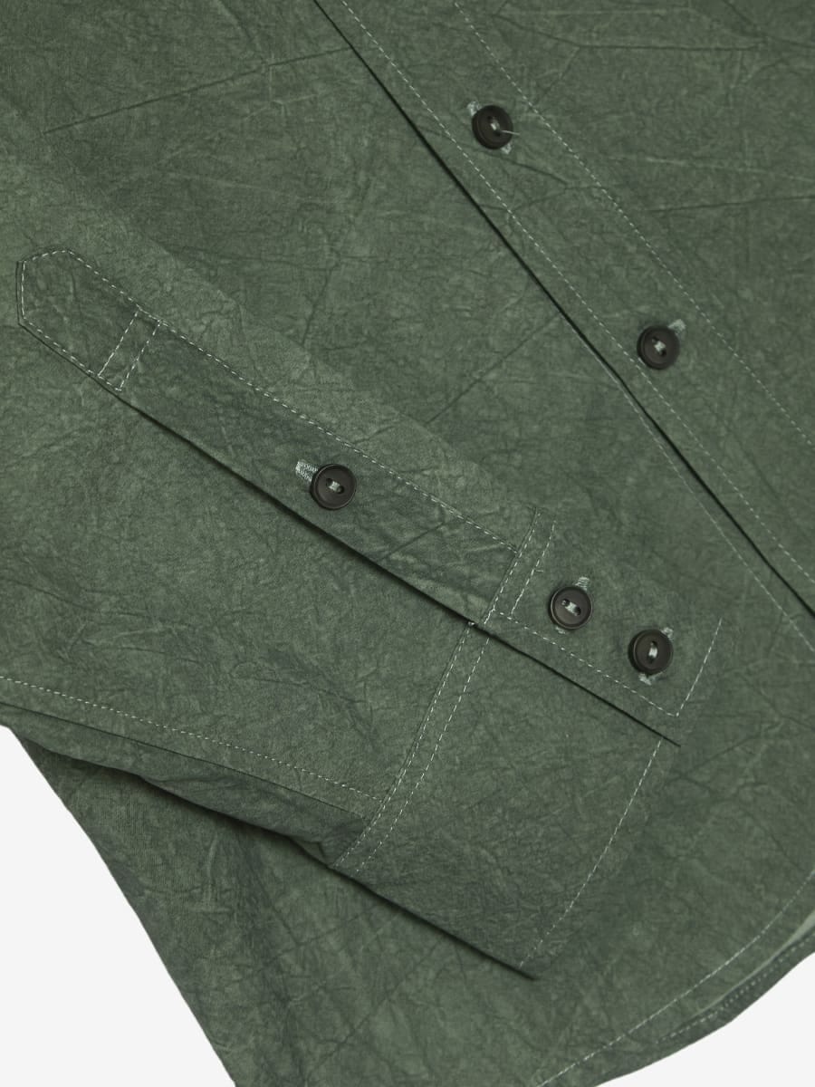 МЕЧ — Рубашка ss24 Shirt Dyed Forest Green