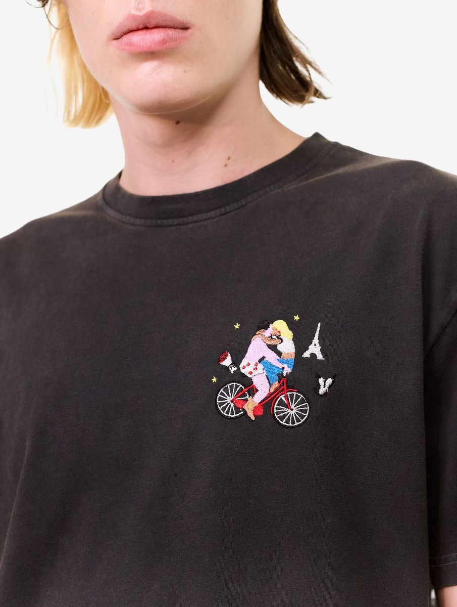 CARNE BOLLENTE — Футболка Velo Valentine Black