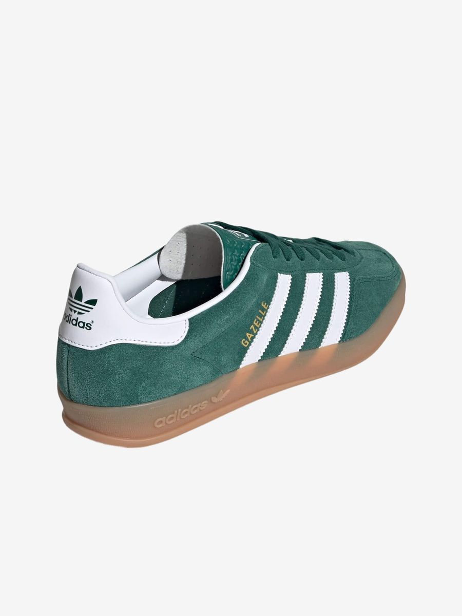 ADIDAS ORIGINALS — Gazelle Indoor Collegiate Green/White/Gum