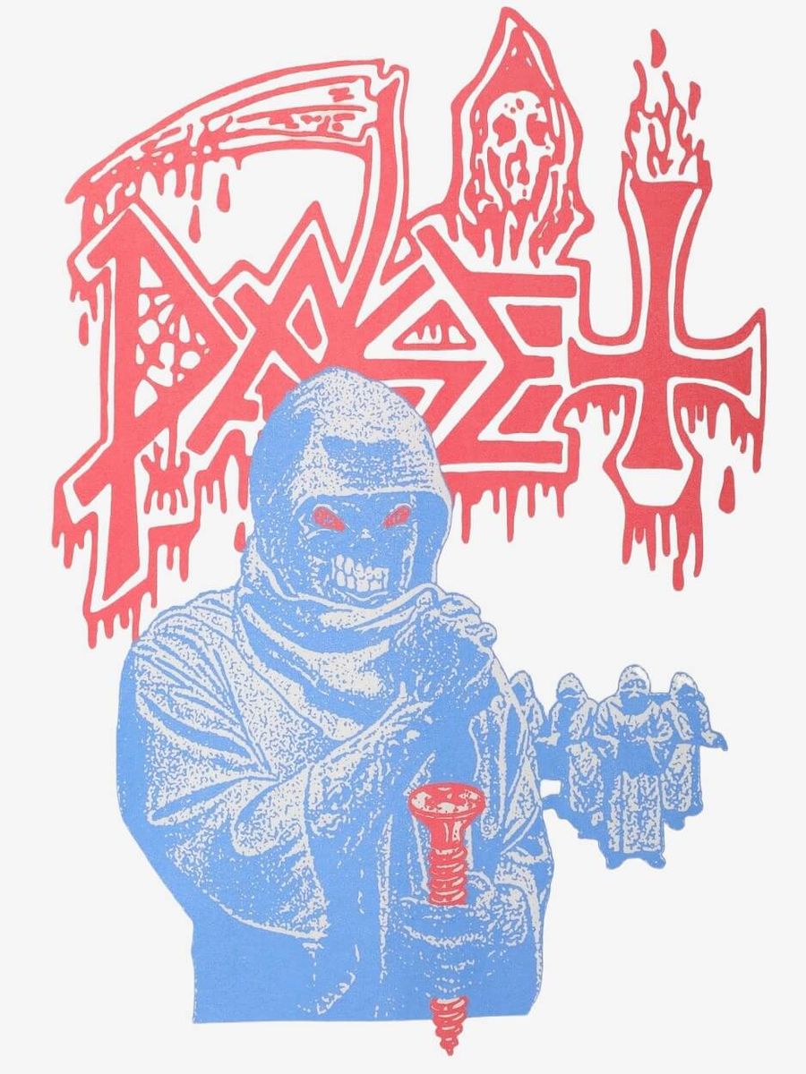 PAKET NETWORK — Лонгслив Death Белый