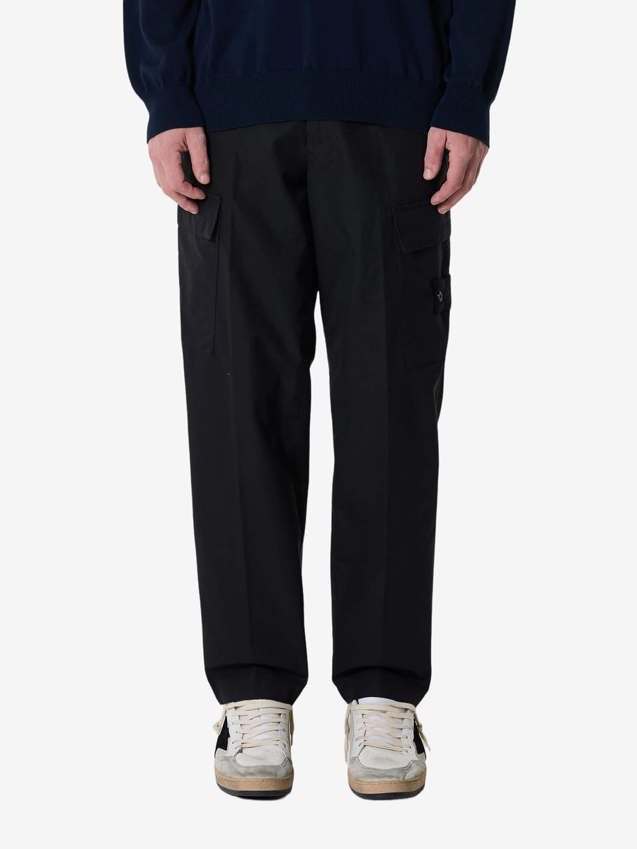 STONE ISLAND — Штаны Skin Touch Cargo Trousers Black
