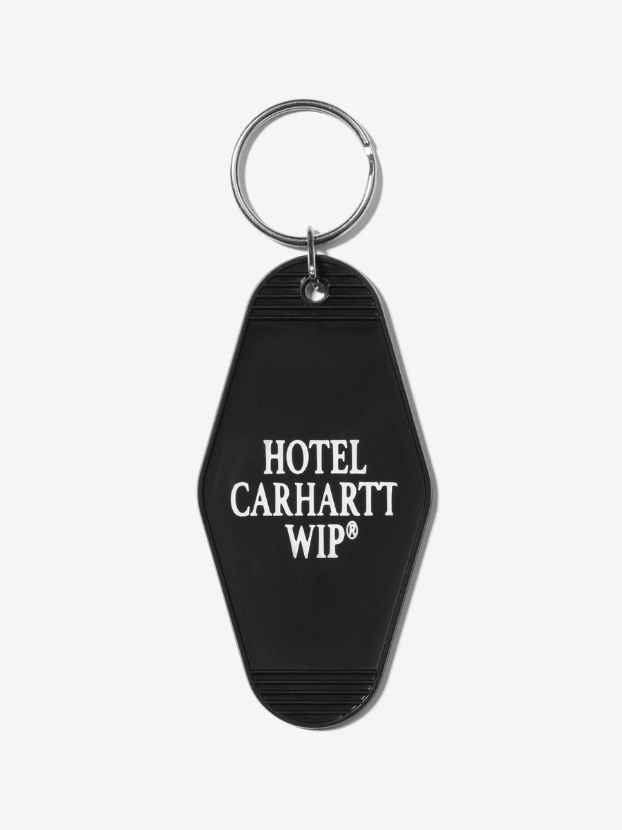 CARHARTT WIP — Брелок Hotel Keys Keychain Black/White