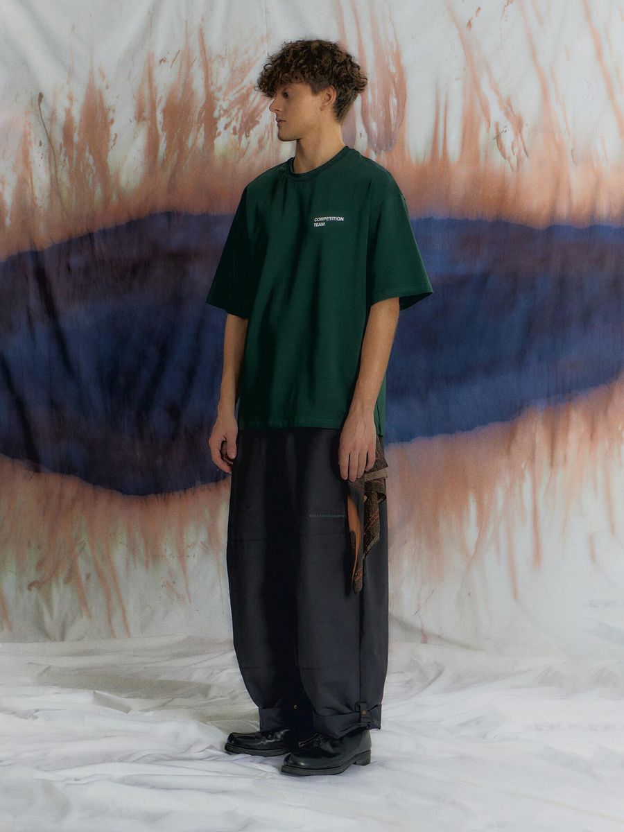 CALLED A GARMENT — Футболка Team Темно-Зеленый