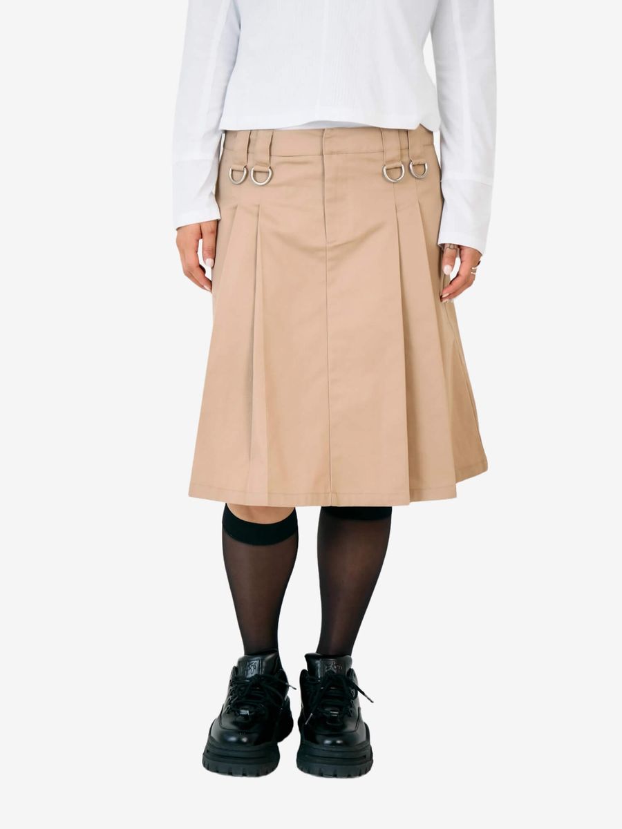 THE RAGGED PRIEST — Юбка Clerk Skirt Beige