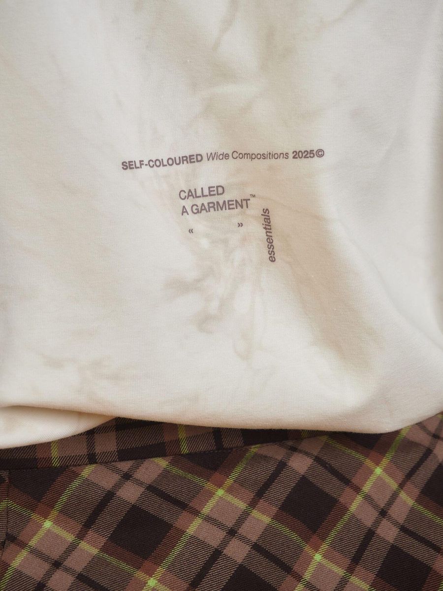 CALLED A GARMENT — Лонгслив Essentials Tie-Dye Дымовая спираль