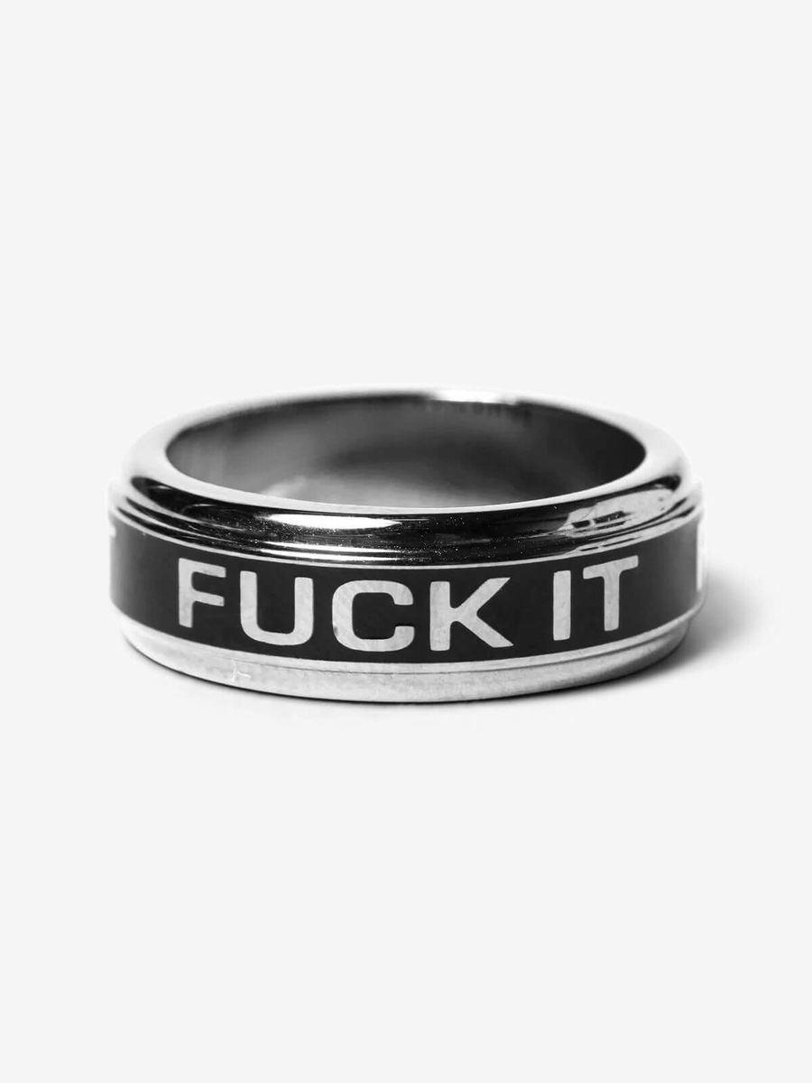 HUF — Кольцо Mono Ring Silver 7
