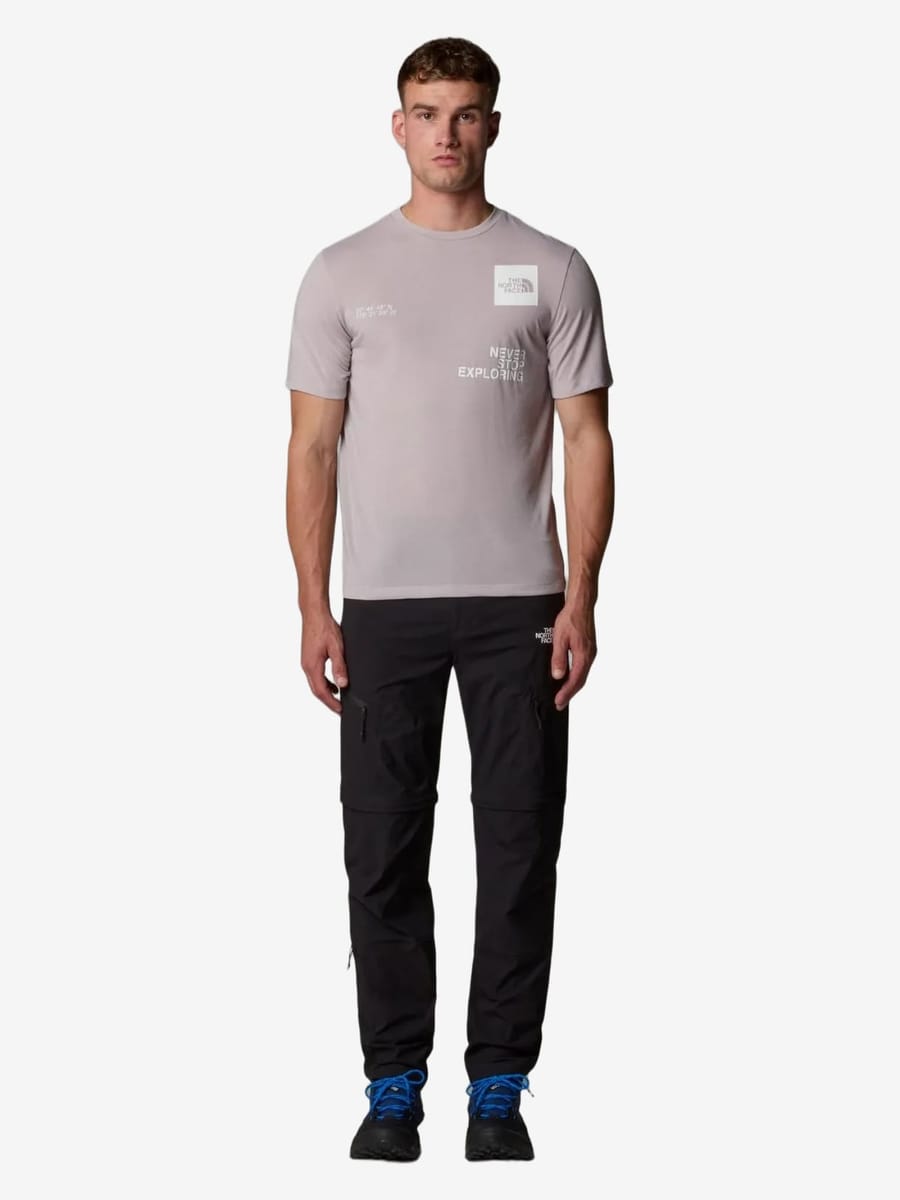 THE NORTH FACE — Футболка Mountain Foundation Grey