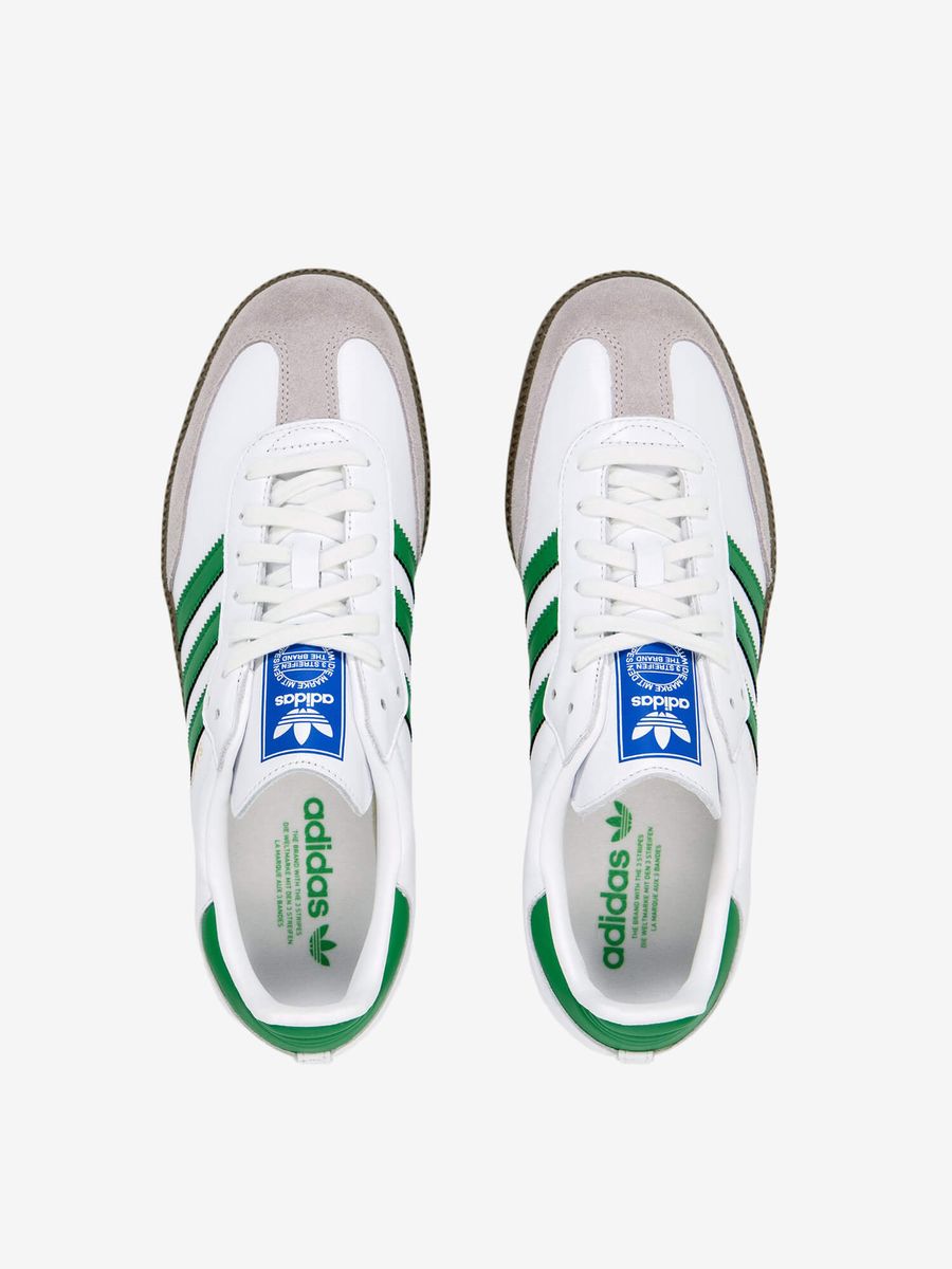 ADIDAS ORIGINALS — Samba OG White/Green