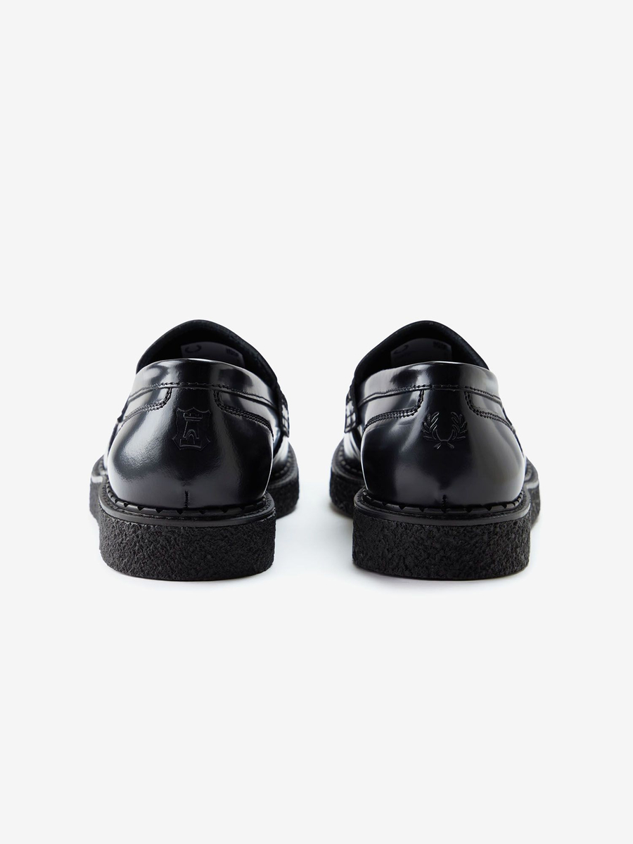 FRED PERRY — Туфли George Cox Leather Penny Loafer Black