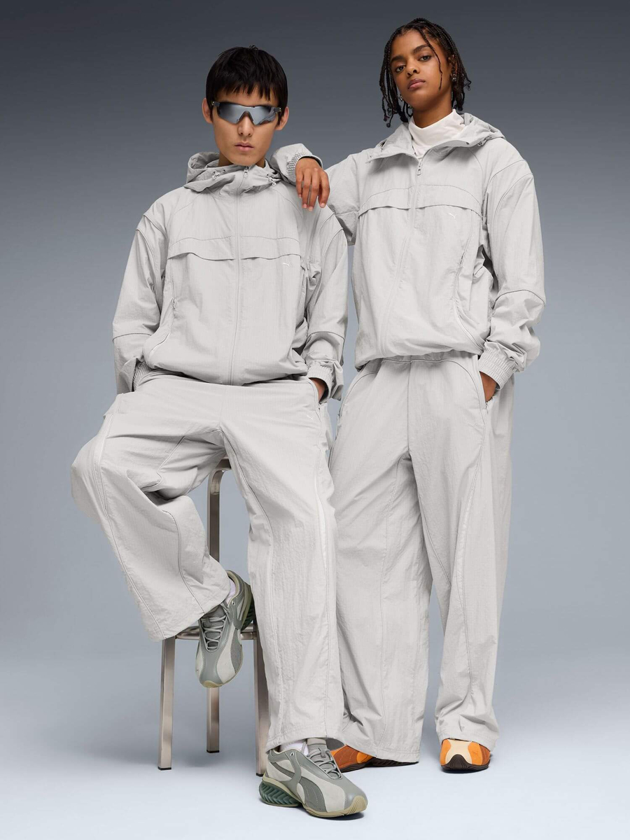 PUMA — Штаны CLRT Relaxed Pants Light Gray