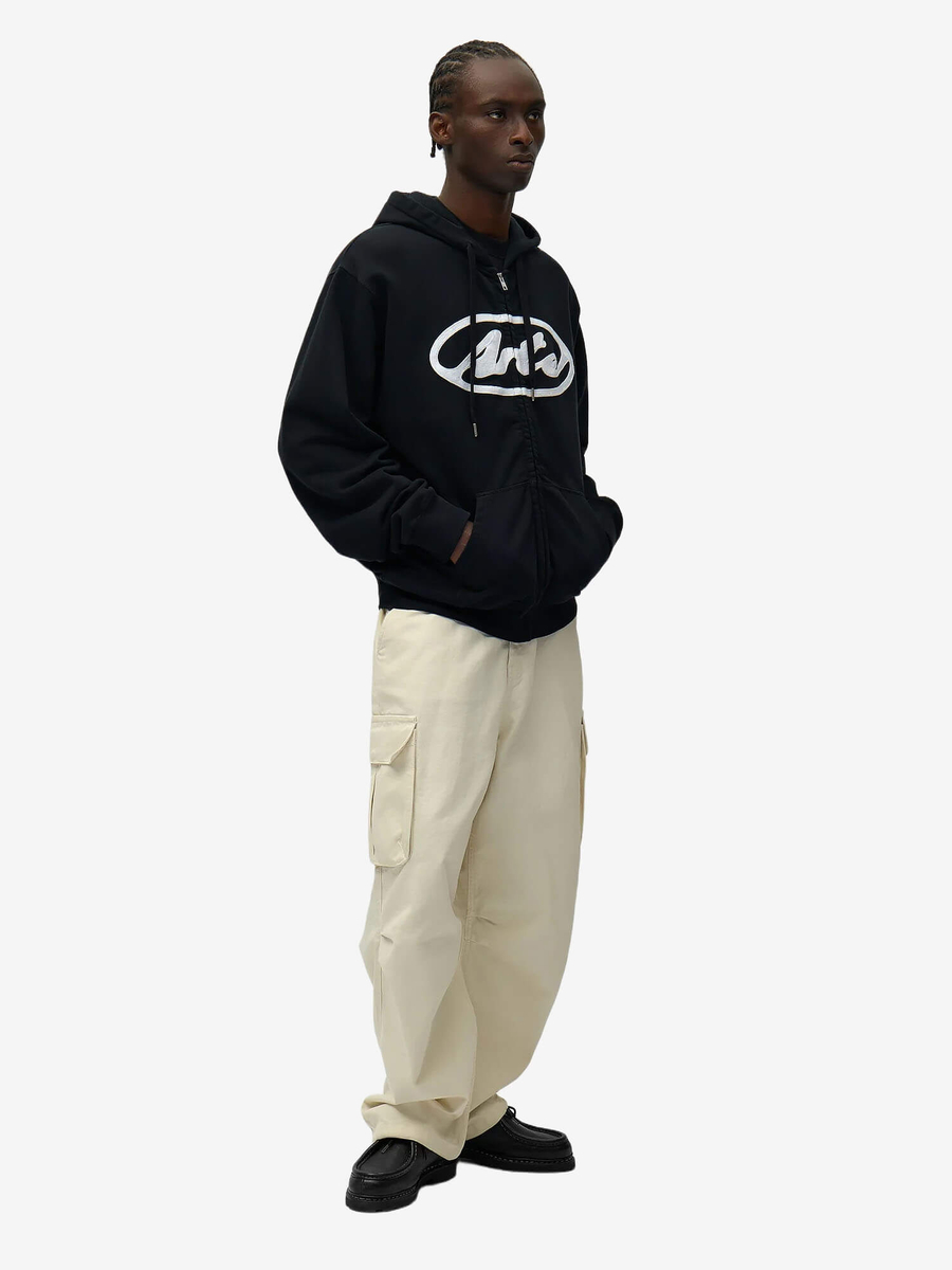 ARTE ANTWERP — Худи zip Circle Logo ZIP Hood Black