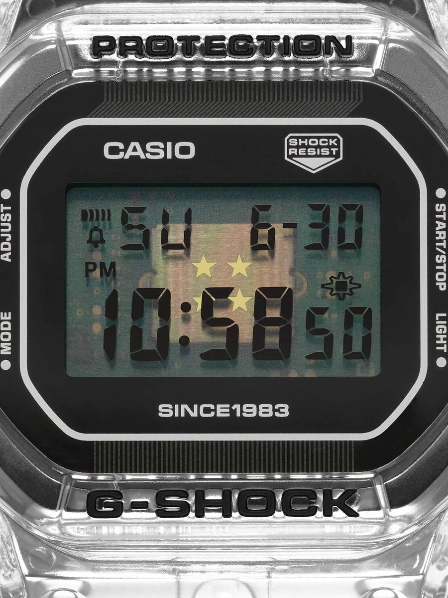 CASIO — Часы G-Shock DW-5040RX-7 Transparent/Black