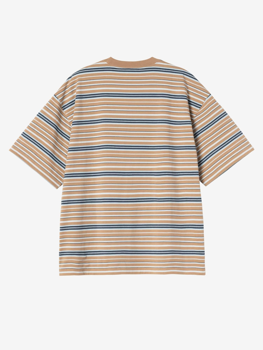 CARHARTT WIP — Футболка S/S Zane Stripe Peanut