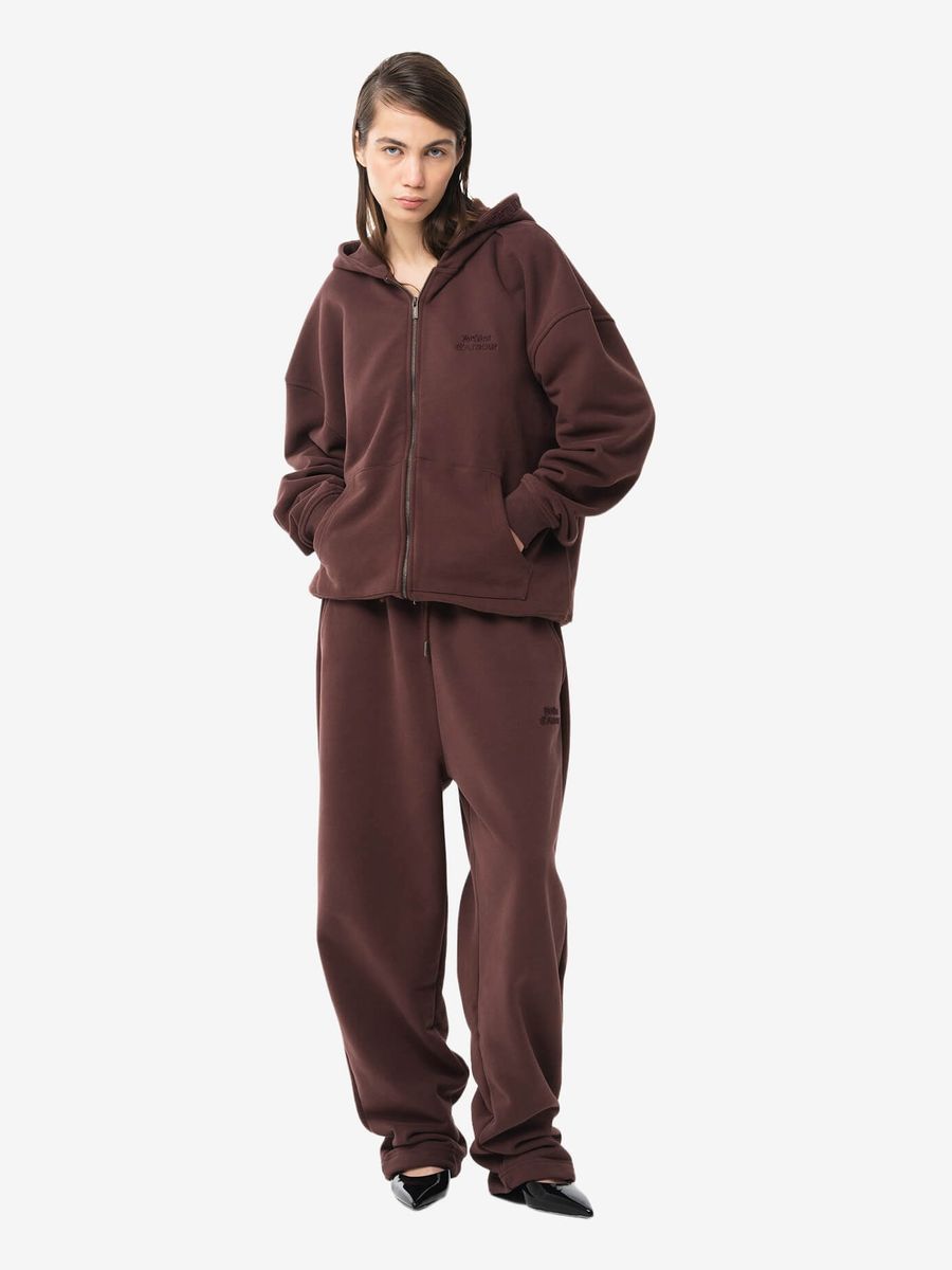 BRÛLER D’AMOUR — Штаны Basic Pants Brick