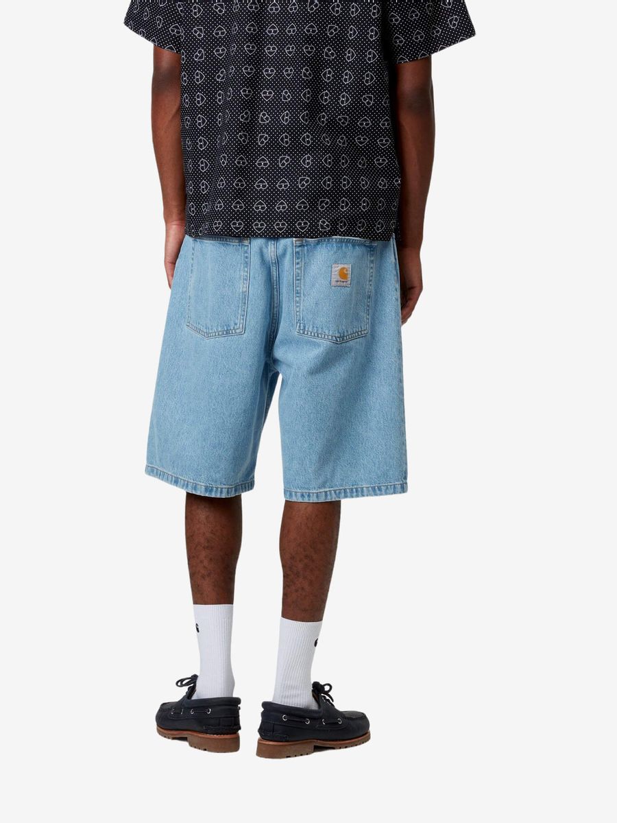 CARHARTT WIP — Шорты Brandon Blue (Stone Bleached)