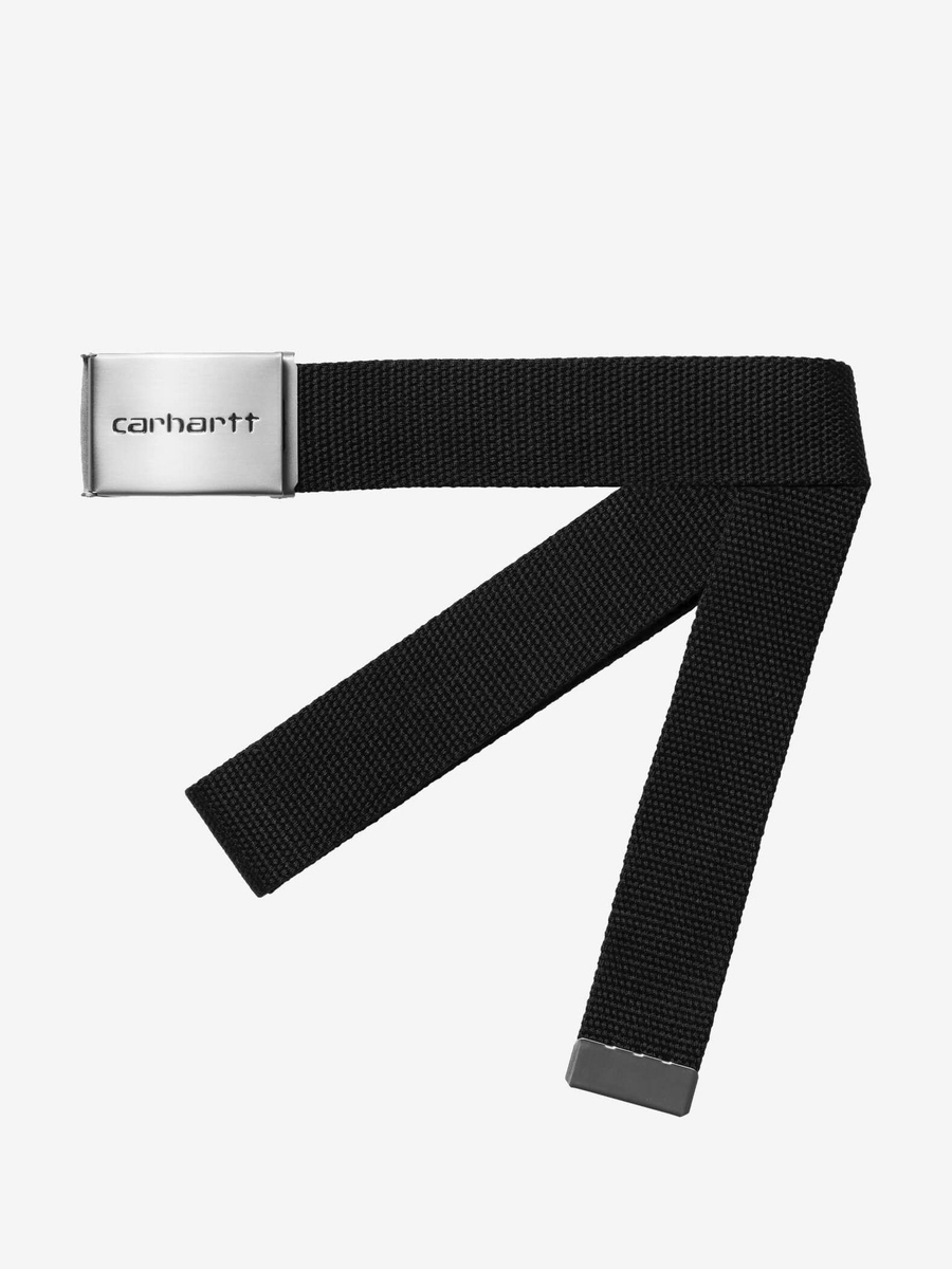 CARHARTT WIP — Ремень Clip Belt Chrome Black