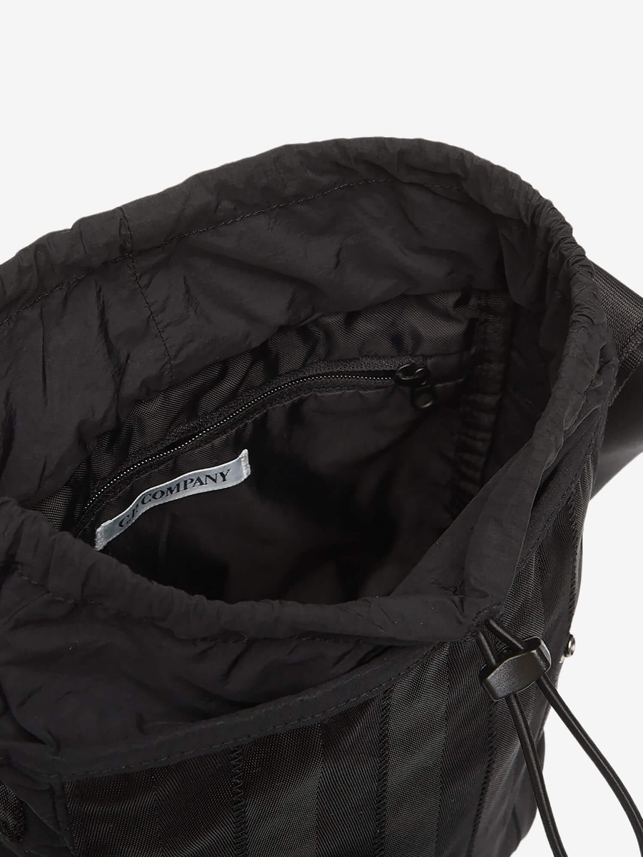 C.P. COMPANY — Сумка Plain Paper Touch Mixed Shoulder Bag Black