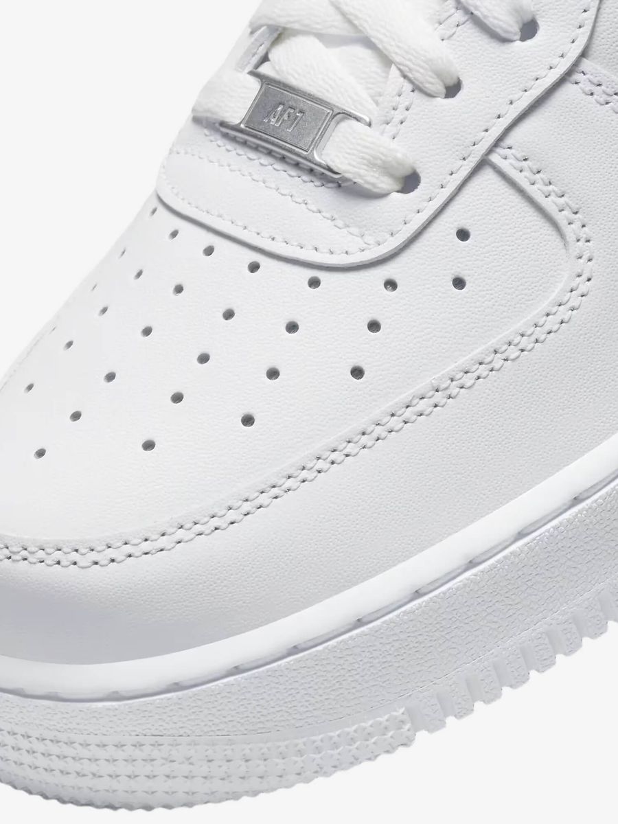 NIKE — Кроссовки Air Force 1 '07 Low White/White