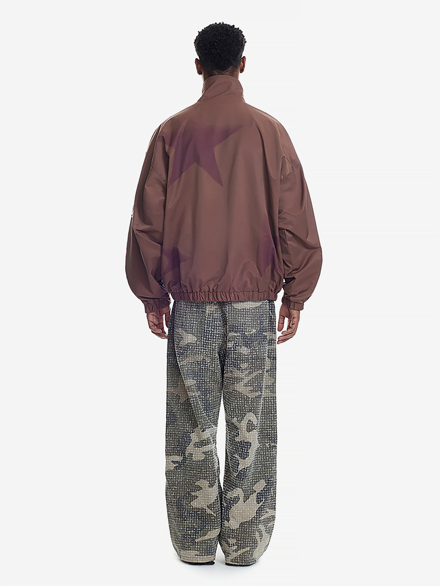 BRÛLER D’AMOUR — Куртка Double Face Track Jacket Regular Black