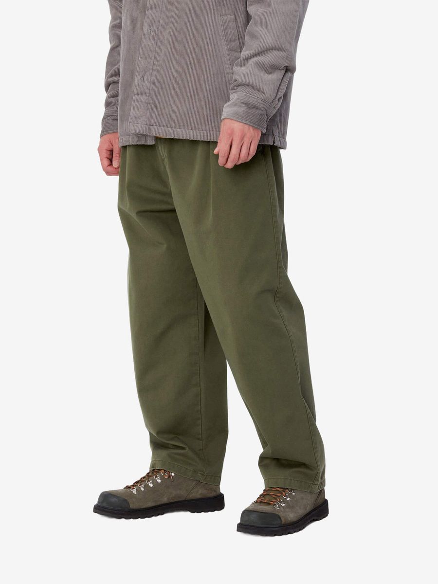 CARHARTT WIP — Штаны Merrick Pant Office Green (Stone Wash)