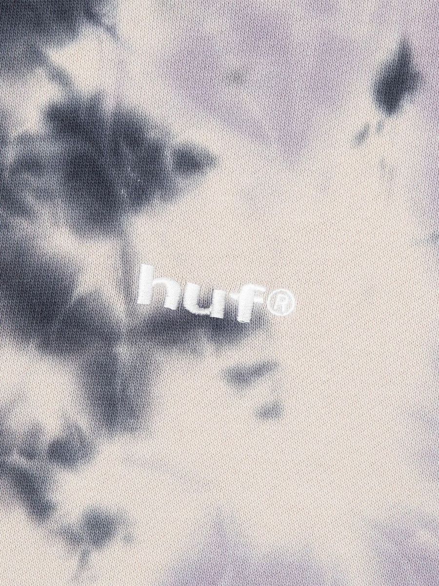 HUF — Свитшот Tie Dye 89 Logo Crew Navy