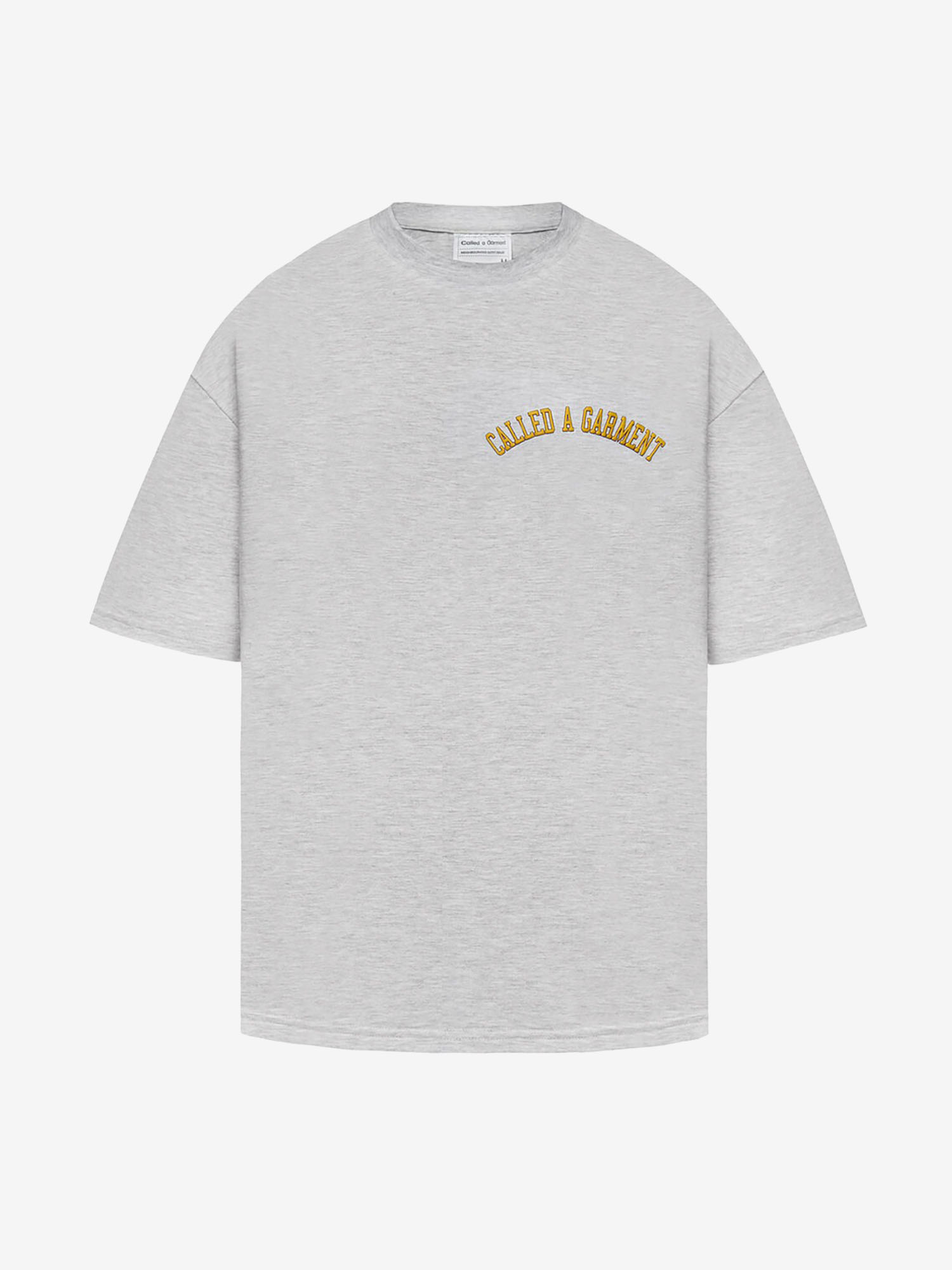 CALLED A GARMENT — Футболка Iris College Серый Меланж
