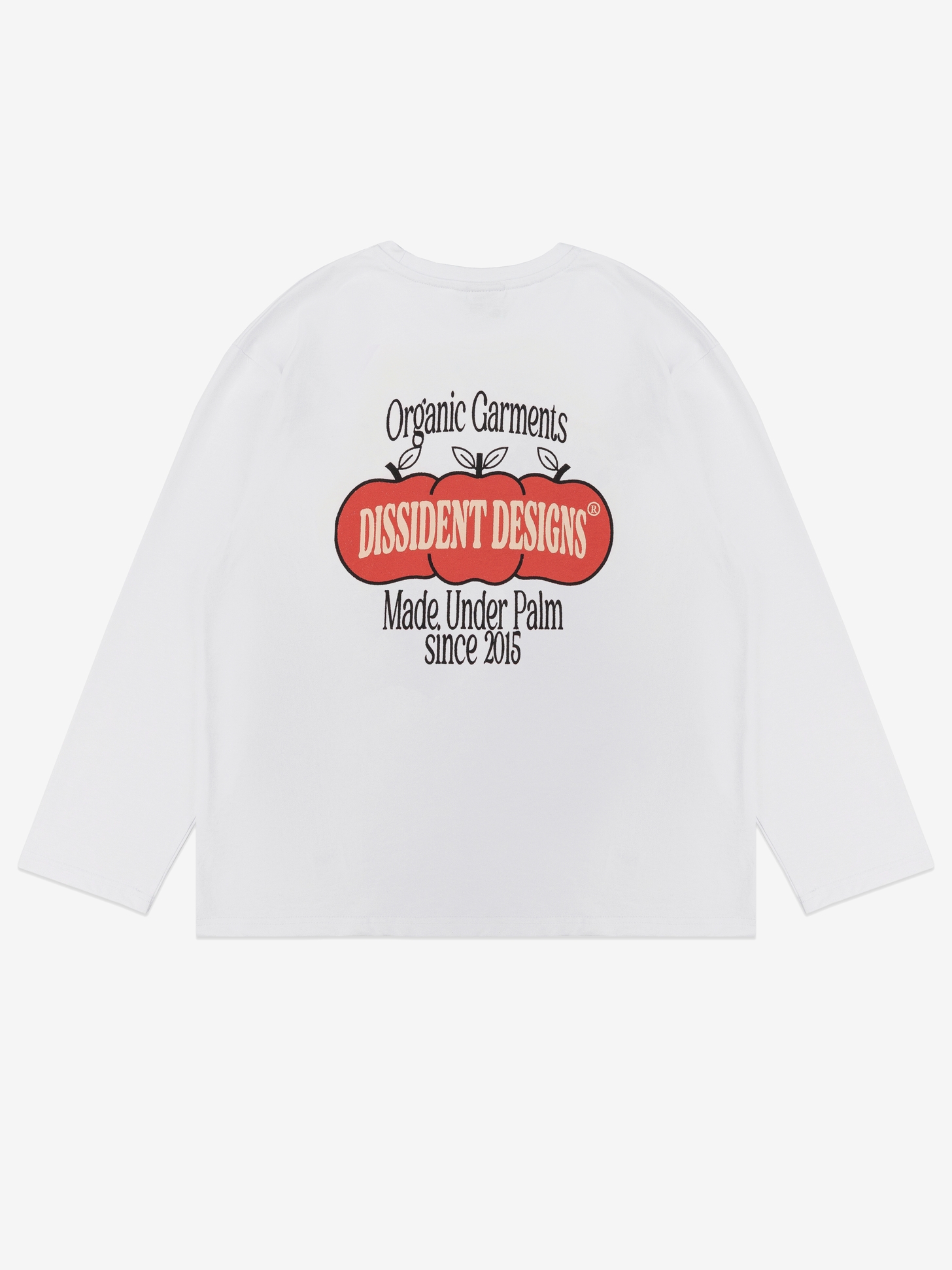DISSIDENT — Лонгслив Organic Longsleeve in White