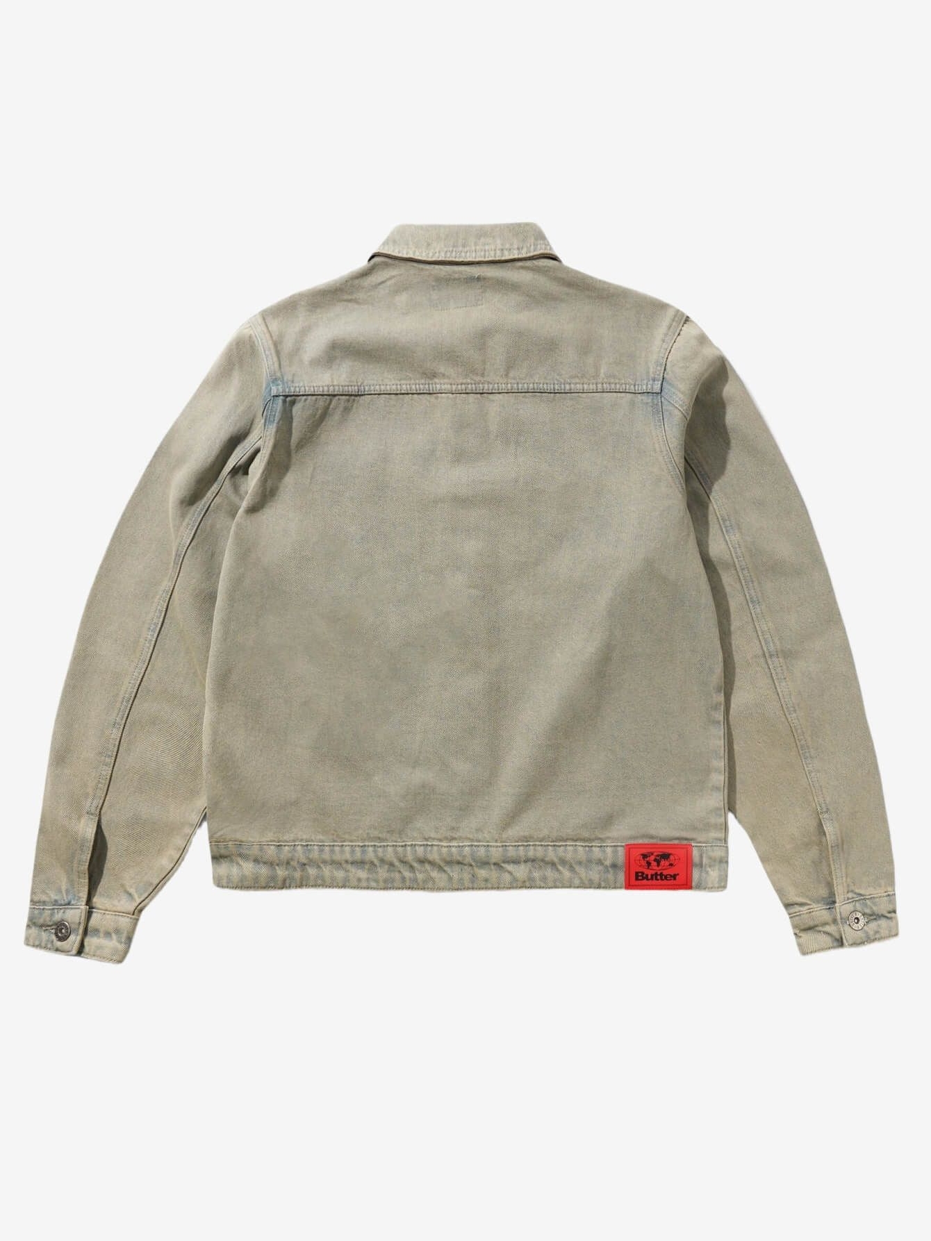 BUTTER GOODS — Куртка Garage Denim Jacket Sunfade Blue