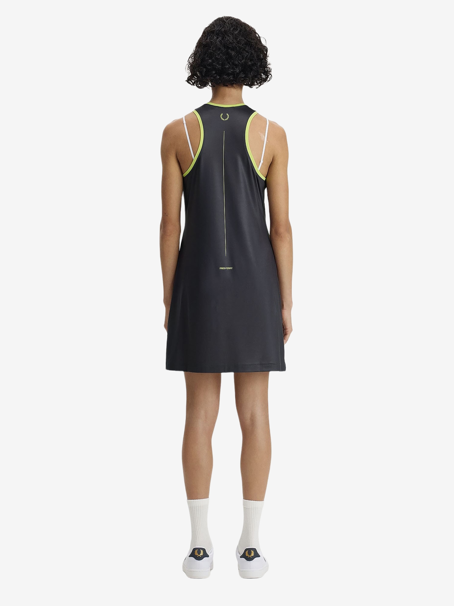 FRED PERRY — Платье Tennis Printed Dress Anchor Grey