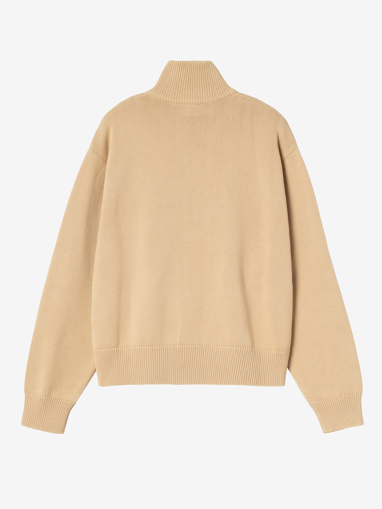 CARHARTT WIP — Свитер вязаный Zip W Kori Sweater Dusty H Brown (Garment Dyed)