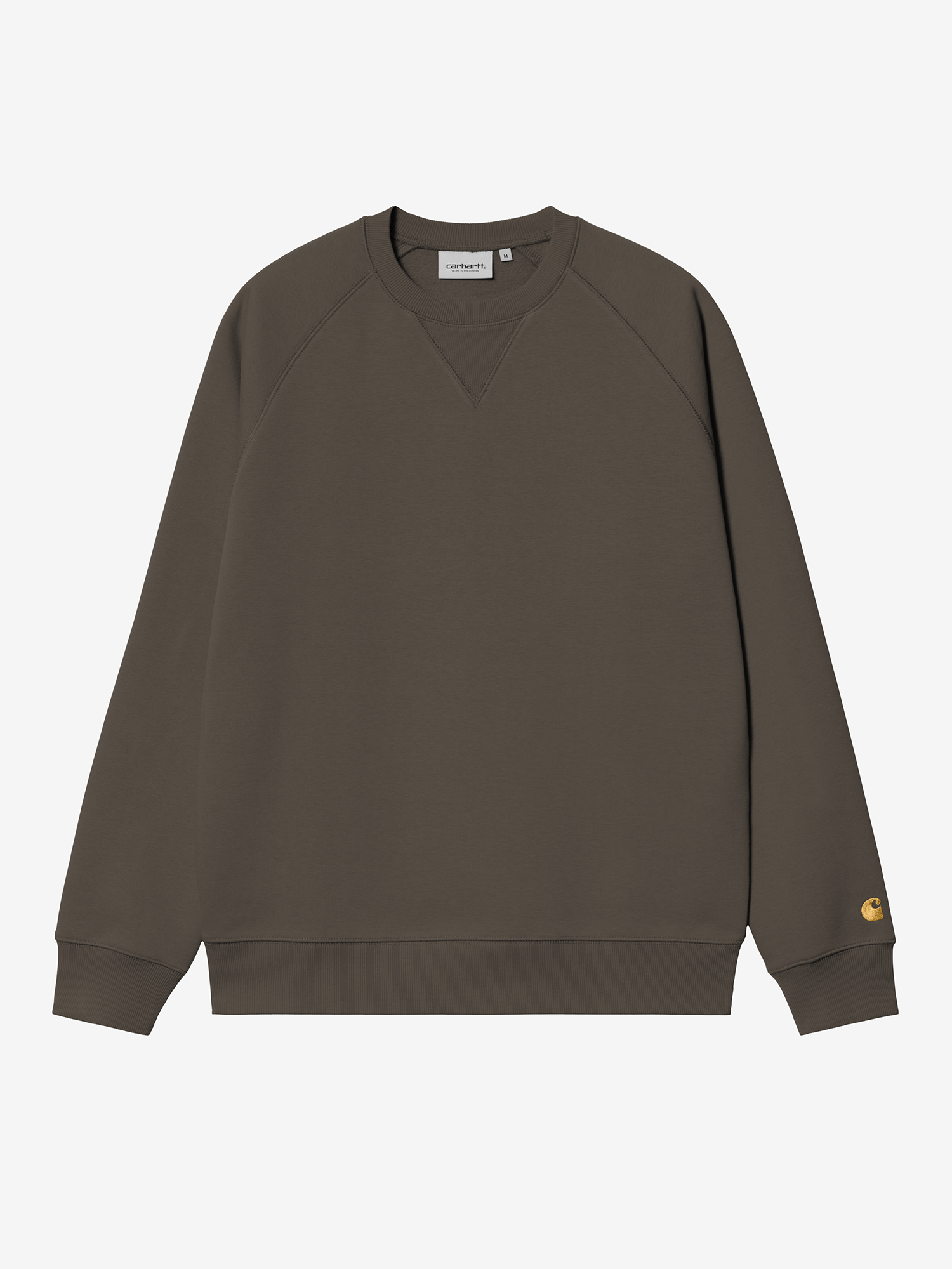 CARHARTT WIP — Свитшот Chase Shungite/Gold
