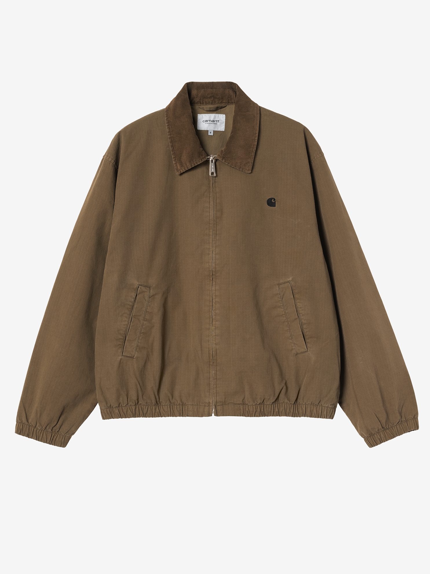 CARHARTT WIP — Куртка Madison Ripstop Jacket Dark Beech/Black (Garment Dyed)