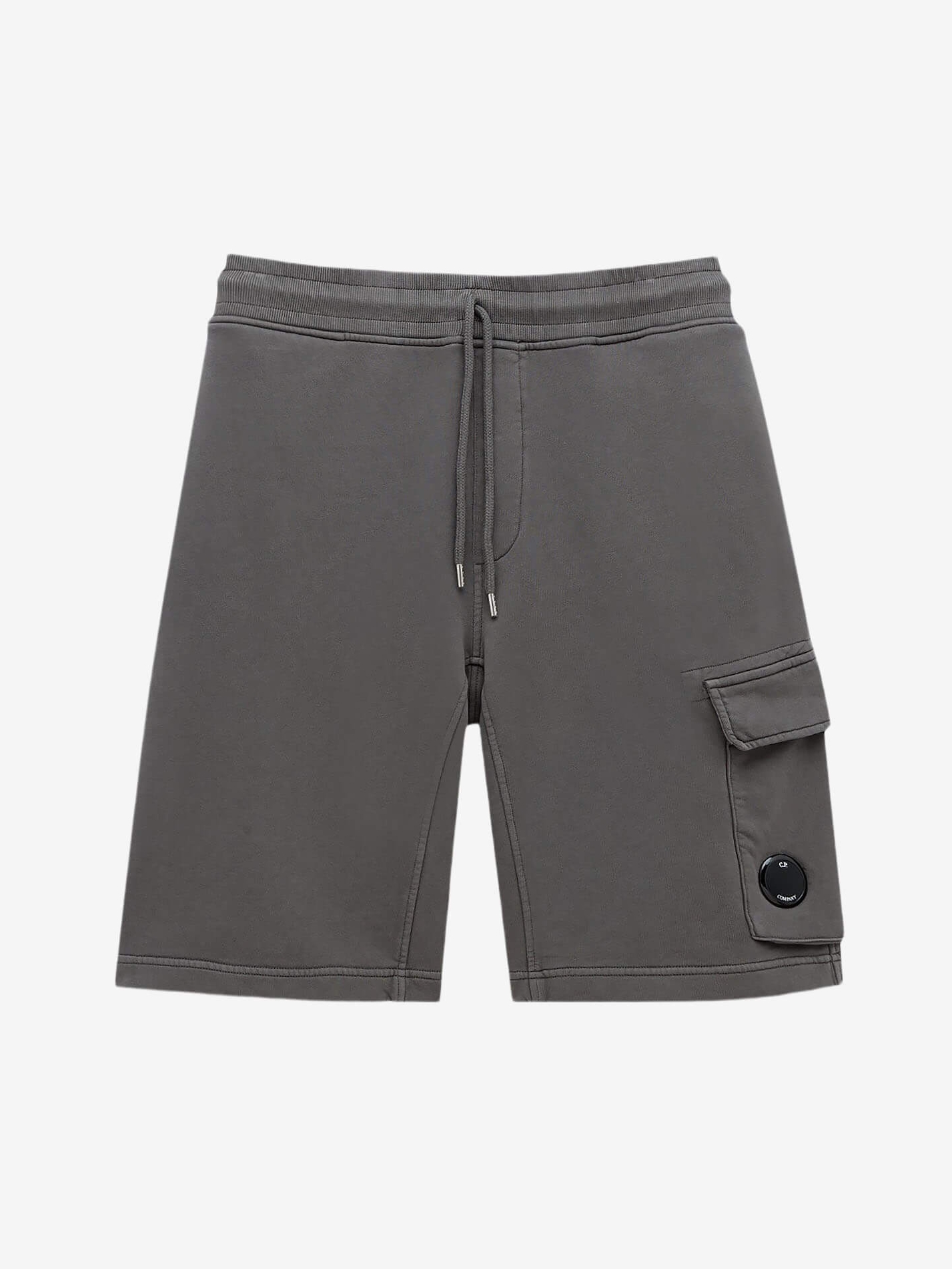 C.P. COMPANY — Шорты Cotton Diagonal Fleece Cargo Sweat Gunmetal