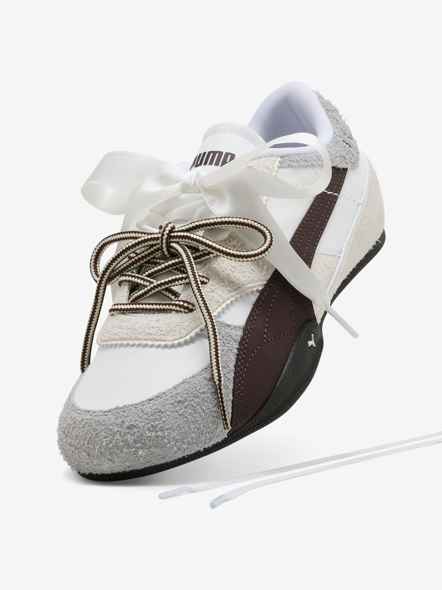 PUMA — Кроссовки Bella Mina Chocolate/White/Grey