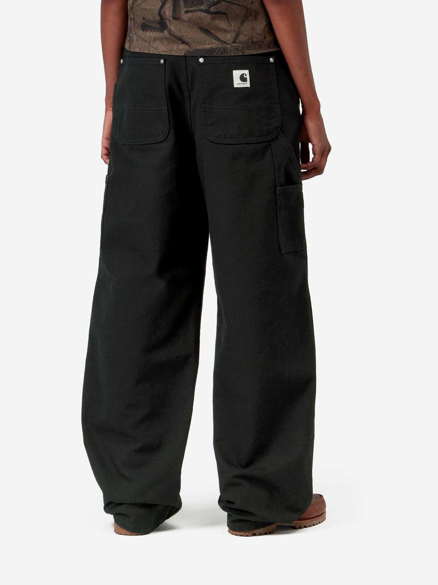 CARHARTT WIP — Джинсы W June Double Knee Pant Black (Rinsed)