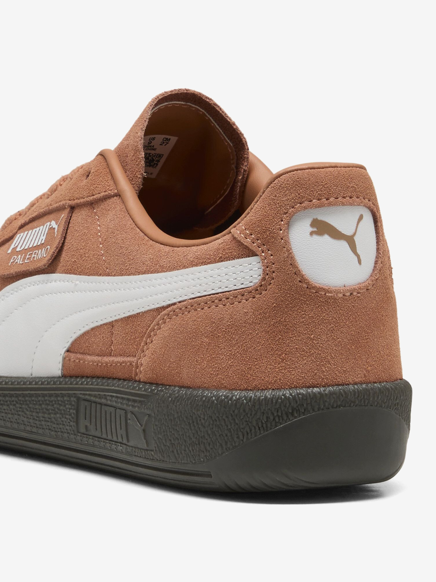 PUMA — Кроссовки Palermo Orange/White