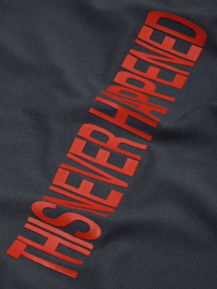 ZNY — Футболка Never Happened Grey